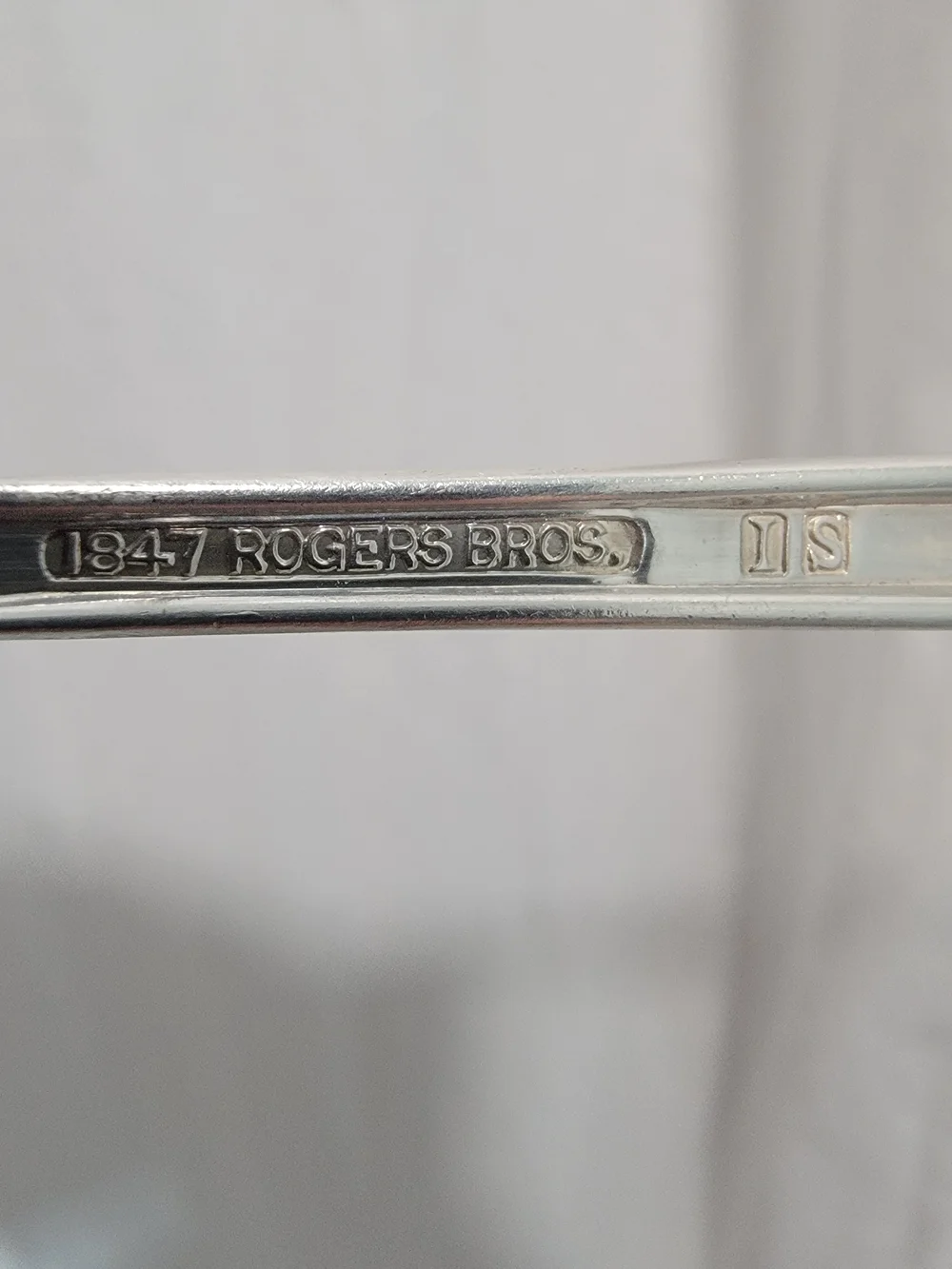 1847 Roger Bros Adoration Silver Plate Dessert Spoon Set - 10 Pieces